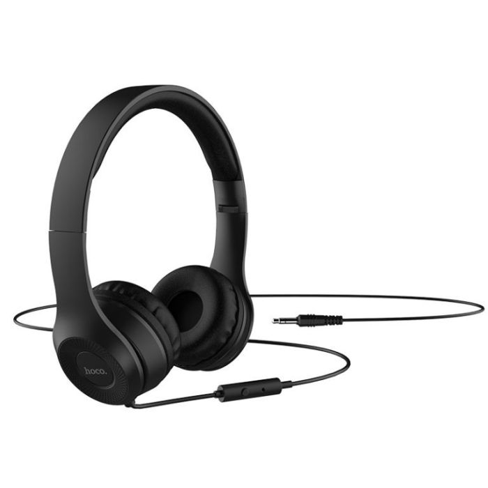 Накладні навушники Hoco W21 (3.5mm/1.2m)
