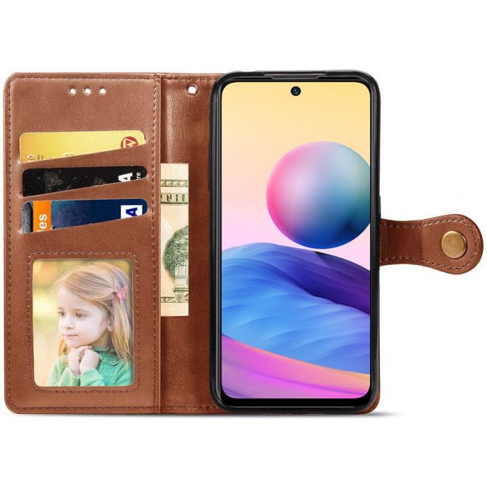 Шкіряний чохол книжка GETMAN Gallant (PU) для Xiaomi Redmi Note 13 5G