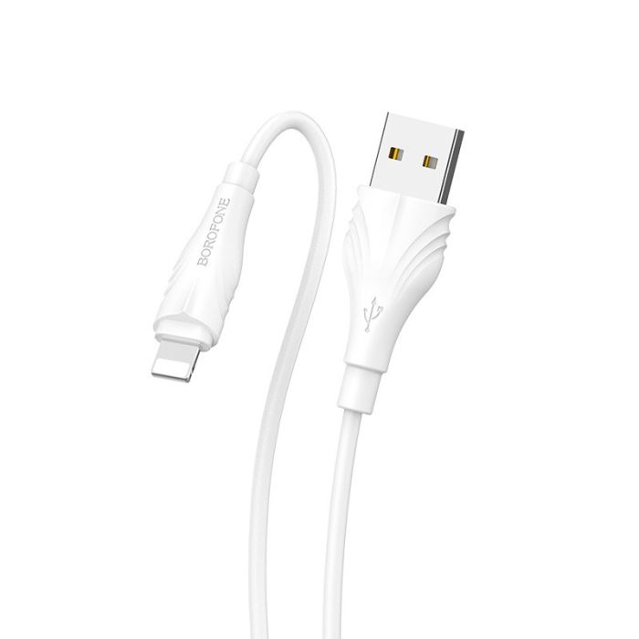 Дата кабель Borofone BX18 Optimal USB to Lightning (3m)