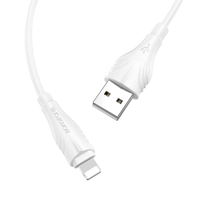 Дата кабель Borofone BX18 Optimal USB to Lightning (3m)