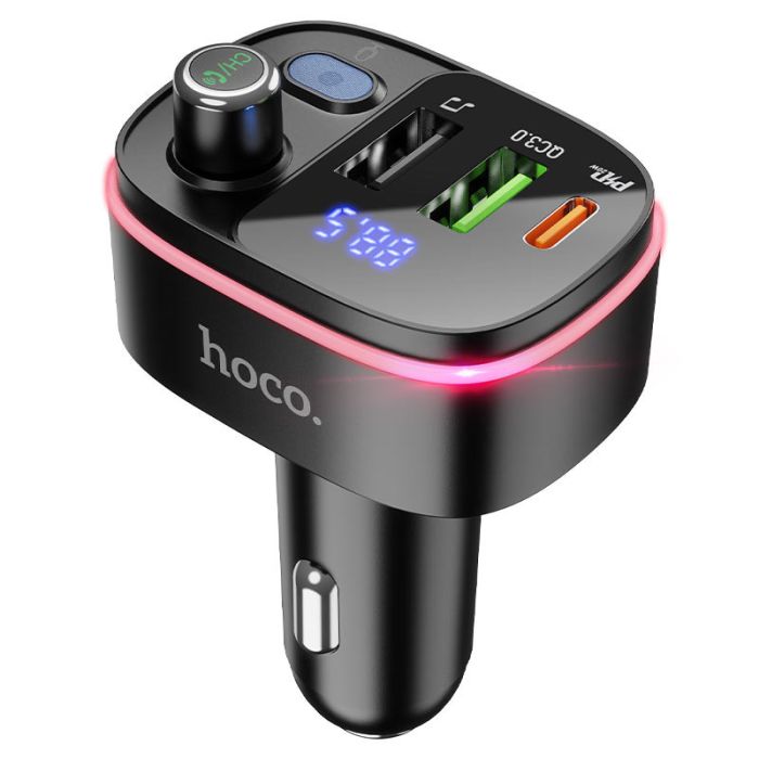 АЗП FM модулятор HOCO E62 PD20W+QC3.0