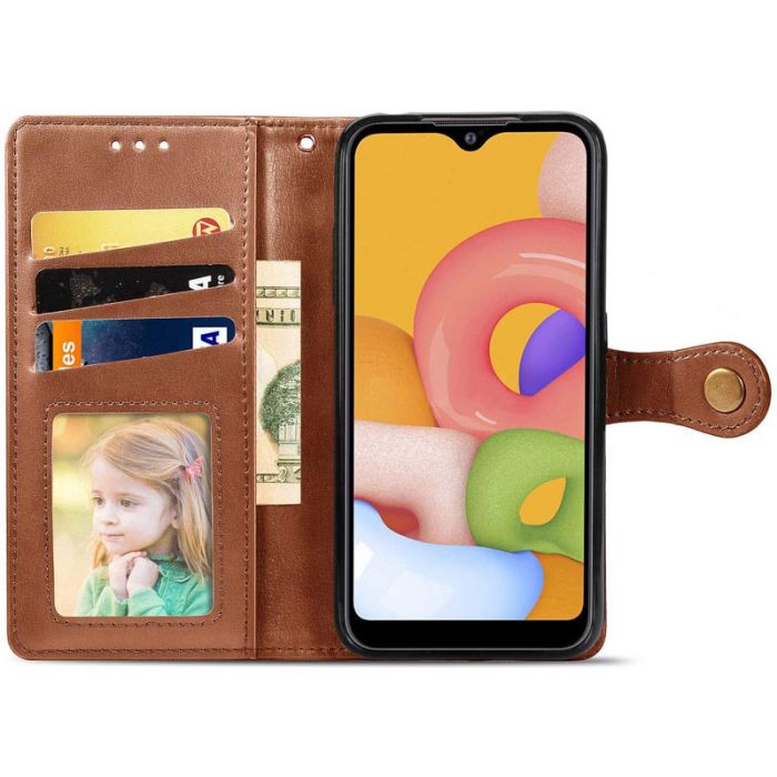 Шкіряний чохол книжка GETMAN Gallant (PU) для Xiaomi Redmi 9