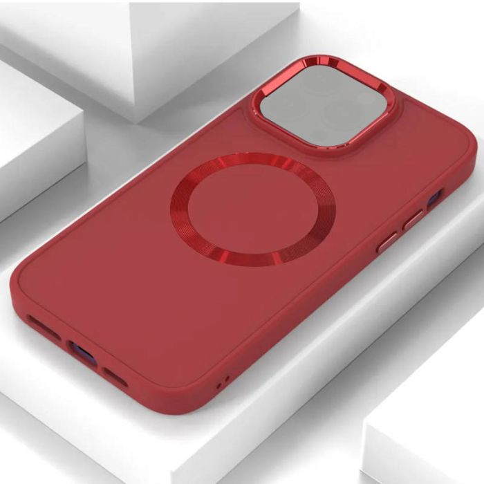 TPU чохол Bonbon Metal Style with MagSafe для Apple iPhone 11 (6.1")