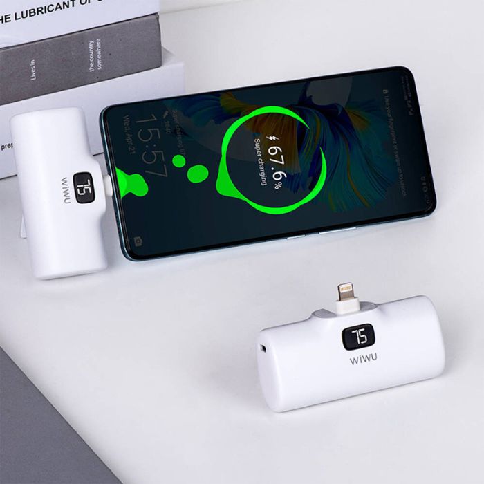Портативне ЗП Power Bank WIWU Wi-P017-L Lightning 5000 mAh