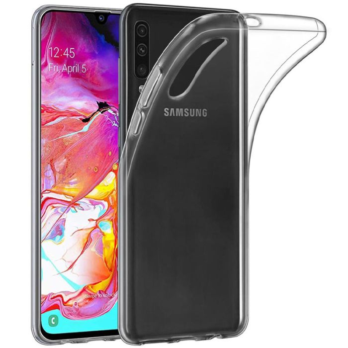 TPU чохол Epic Transparent 1,5mm для Samsung Galaxy A70 (A705F)