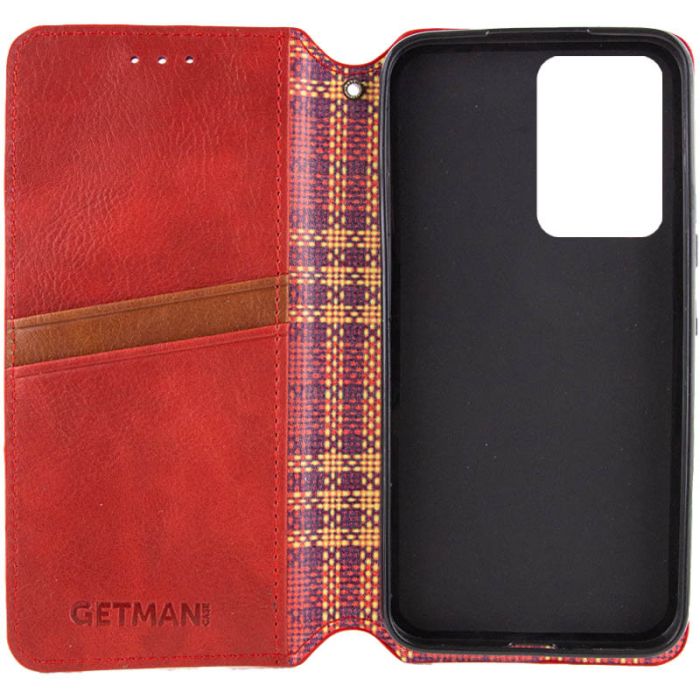 Шкіряний чохол книжка GETMAN Cubic (PU) для Motorola Moto G24 / G04 / E14
