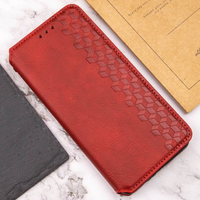Шкіряний чохол книжка GETMAN Cubic (PU) для Motorola Moto G24 / G04 / E14