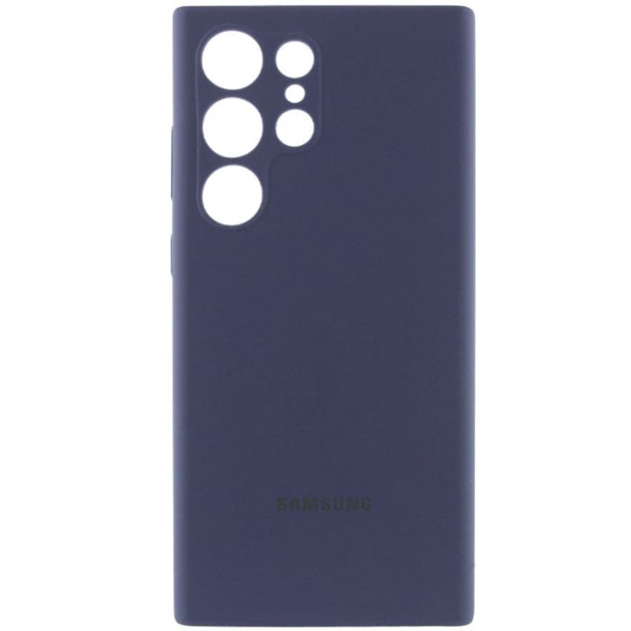 Чохол Silicone Cover Lakshmi Full Camera (AAA) with Logo для Samsung Galaxy S24 Ultra