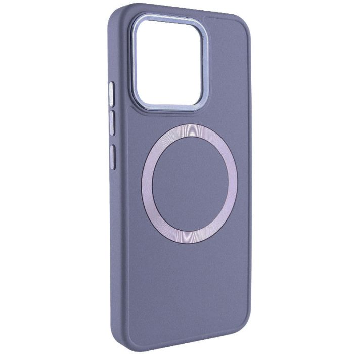 TPU чохол Bonbon Metal Style with MagSafe для Xiaomi Redmi Note 13 Pro 4G / Poco M6 Pro 4G