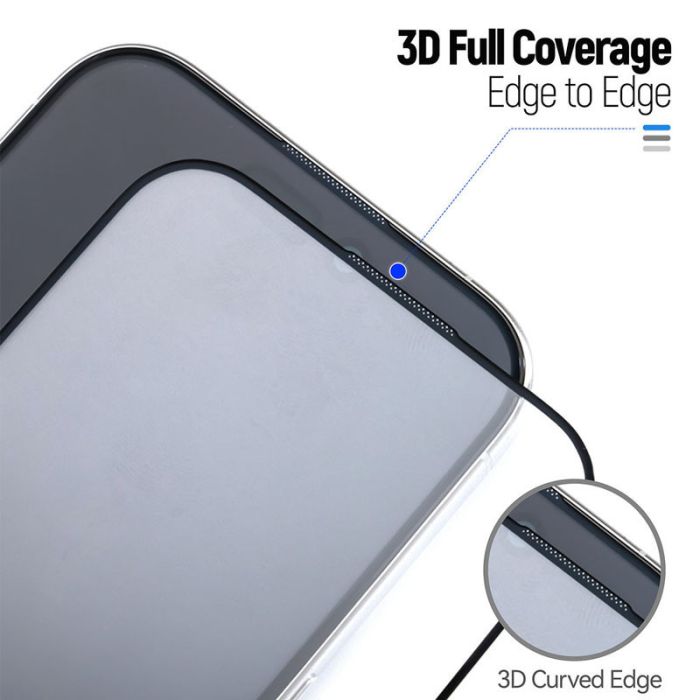 Захисне 3D скло Blueo Hot Bending для Apple iPhone 16 Pro Max (6.9") (+ аппликатор)