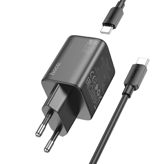 МЗП Hoco N42 Elogiado 2C PD45W + Type to Type-C