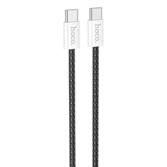 Дата кабель Hoco X104 Source 60W Type-C to Type-C (1m)