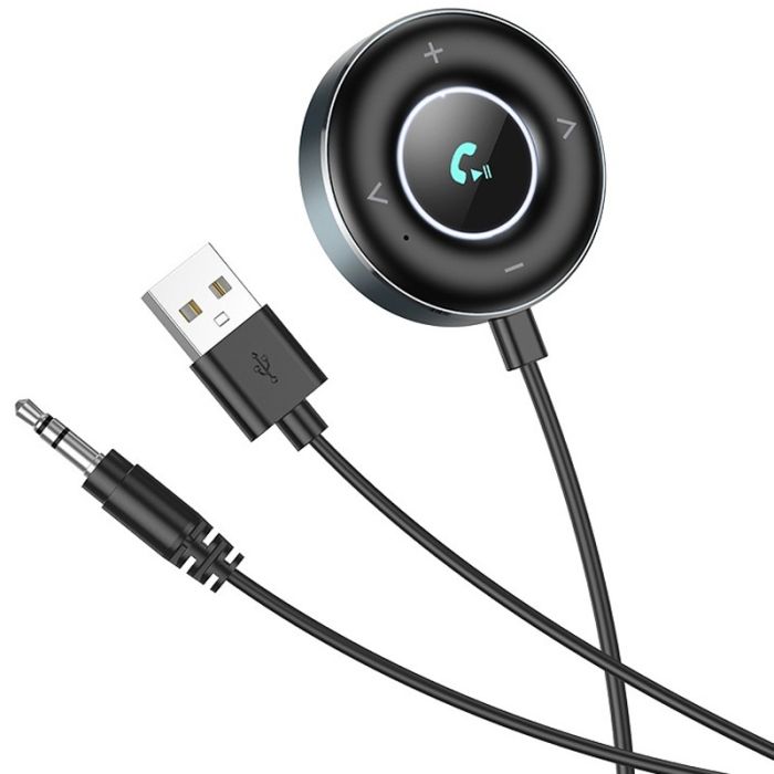 Bluetooth аудіо ресивер BOROFONE BC58 Gamble (USB+Jack 3,5mm)