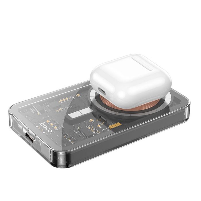 Портативний зарядний пристрій Power Bank Hoco Q14 Ice Crystal PD20W з БЗП 5000 mAh