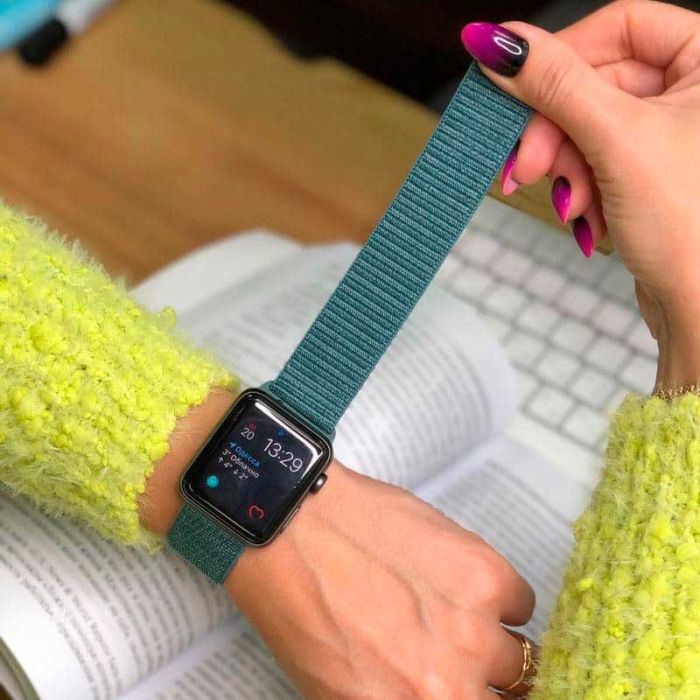 Ремінець Nylon для Apple watch 42mm/44mm/45mm/49mm