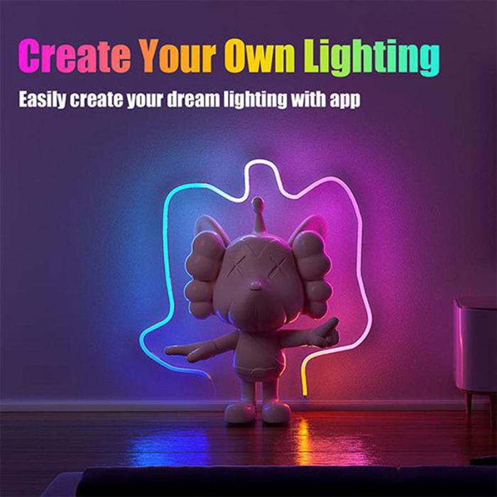 Настінна лента RGB LED LD04 Bluetooth USB with app 5V (3m)