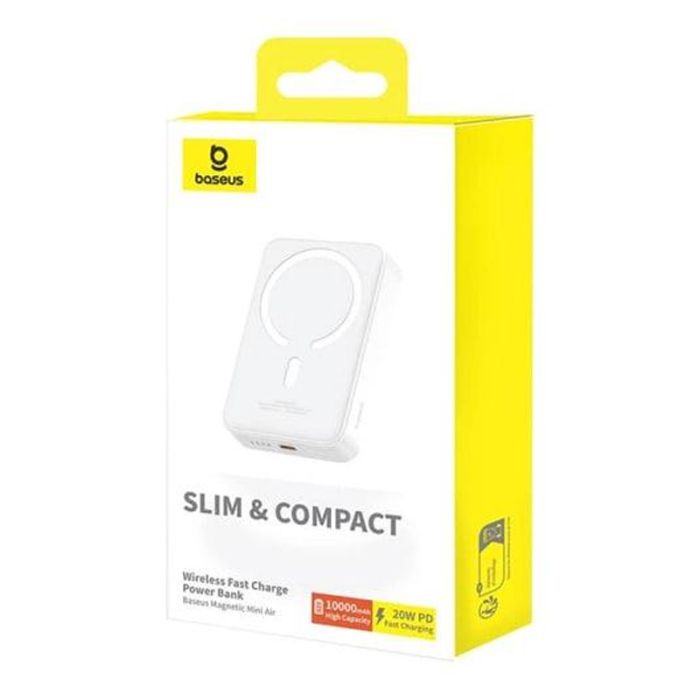 Портативний ЗП Power Bank Baseus Magnetic Mini Air 20W c БЗП 10000 mAh P10059001313