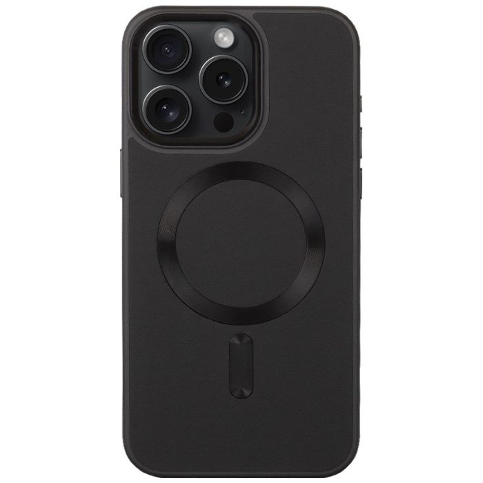 Шкіряний чохол Bonbon Leather Metal Style with MagSafe для Apple iPhone 13 Pro (6.1")