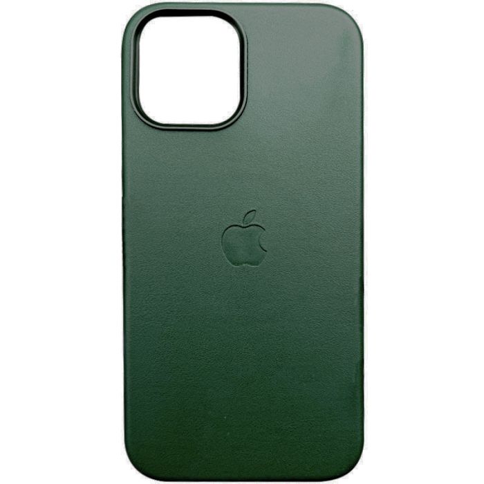 Шкіряний чохол Leather Case (AAA) with MagSafe and Animation для Apple iPhone 13 Pro Max (6.7")