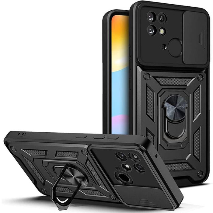 Ударостійкий чохол Camshield Serge Ring для Xiaomi Poco C40