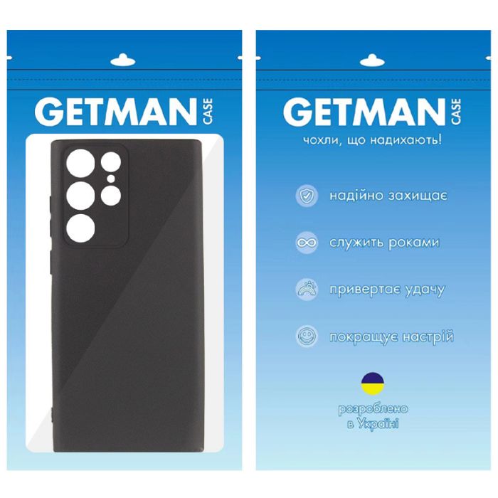 Чохол TPU GETMAN Liquid Silk Full Camera для Samsung Galaxy S23 Ultra