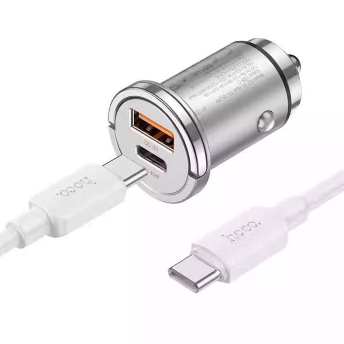 АЗП Hoco NZ10 Handy PD45W+QC3.0 + Type-C to Type-C