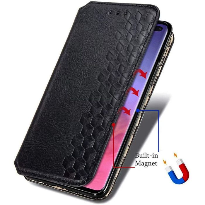 Шкіряний чохол книжка GETMAN Cubic (PU) для Samsung Galaxy S21 FE