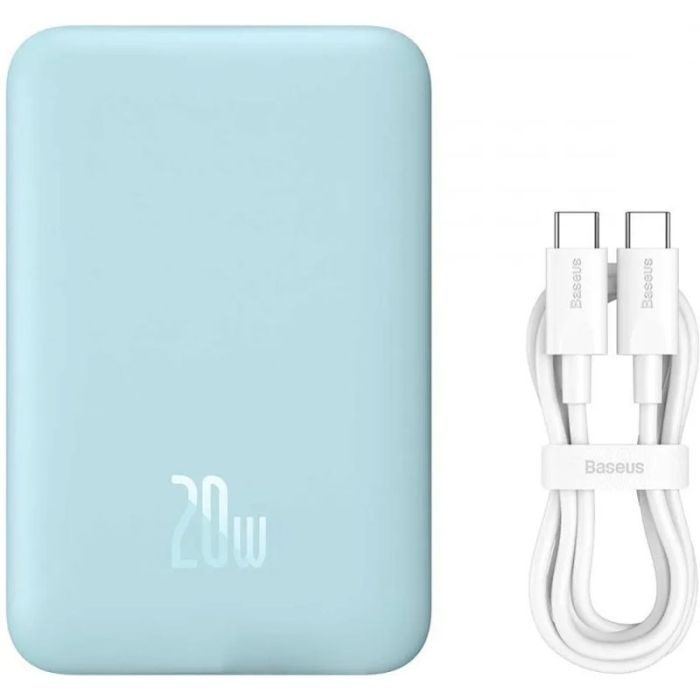 Портативне ЗП Power Bank Baseus Magnetic Mini OS 20W c БЗП 10000 mAh (PPCX110105)