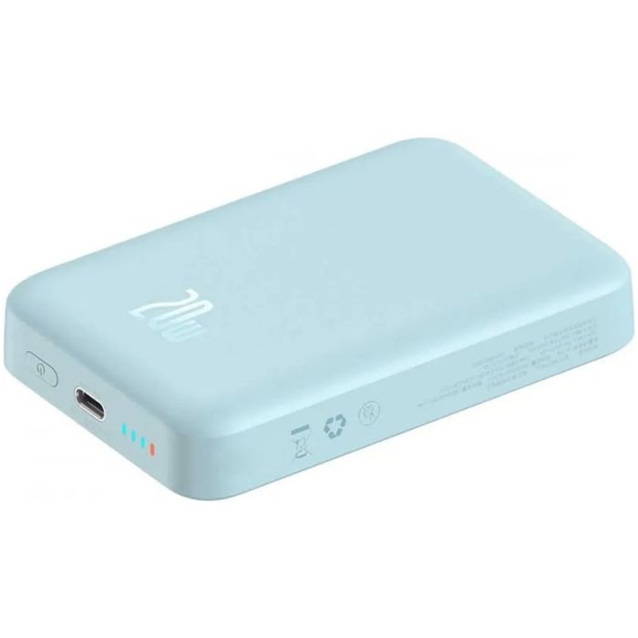 Портативне ЗП Power Bank Baseus Magnetic Mini OS 20W c БЗП 10000 mAh (PPCX110105)