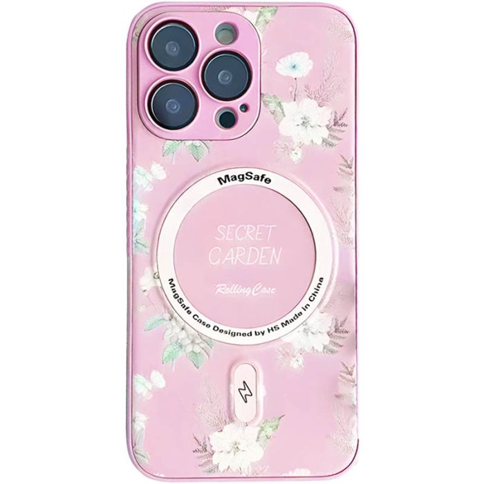 TPU+PC чохол Secret Garden with MagSafe для Apple iPhone 14 Pro (6.1")