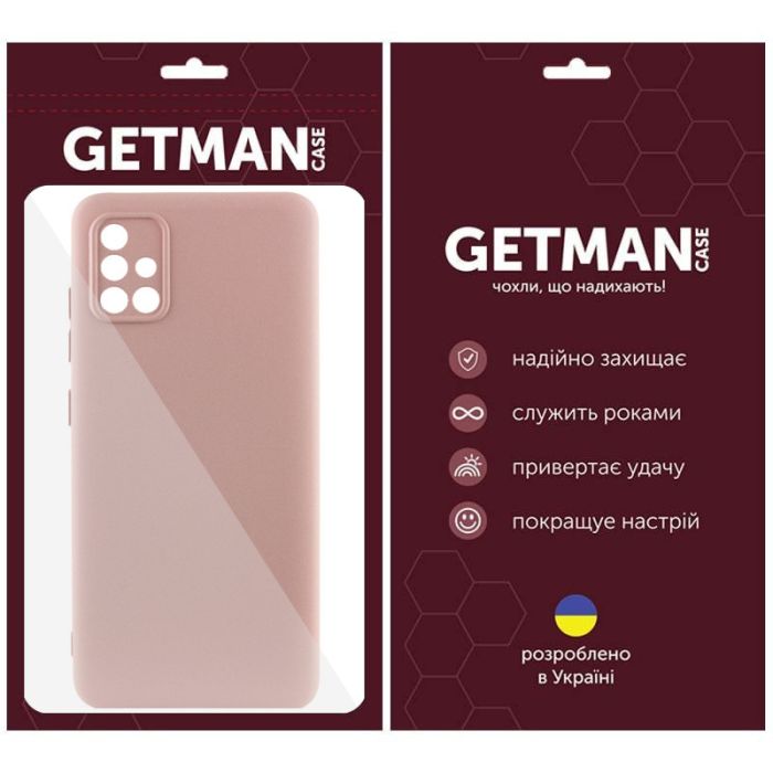 Чохол TPU GETMAN Liquid Silk Full Camera для Samsung Galaxy A51