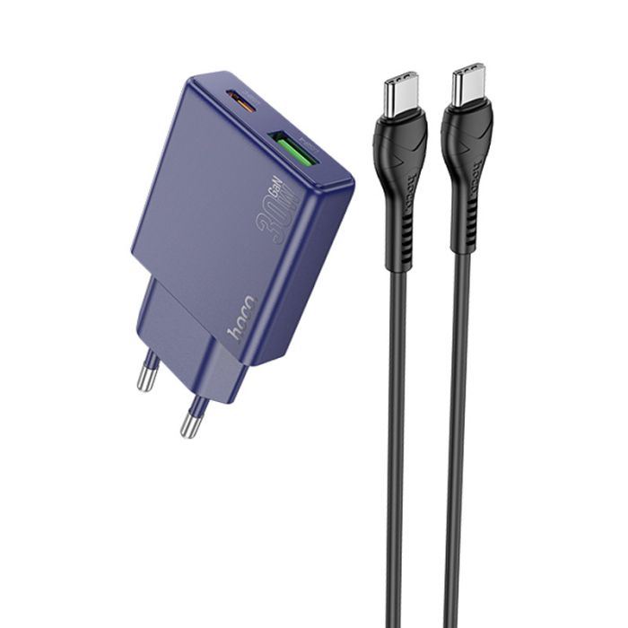 МЗП Hoco N45 Biscuit PD30W+QC3.0 + Type-C to Type-C
