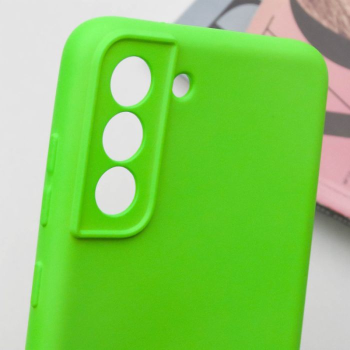 Чохол Silicone Cover Lakshmi Full Camera (A) для Samsung Galaxy S21 FE