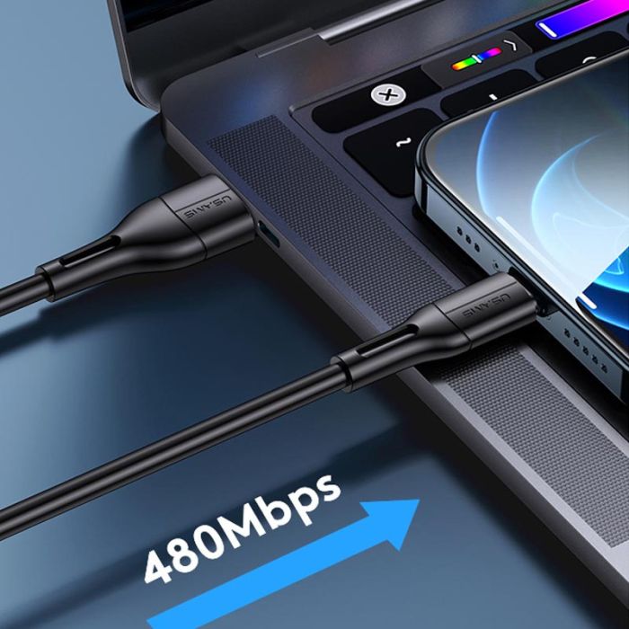 Дата кабель USAMS US-SJ500 U68 USB to Lightning (1m)