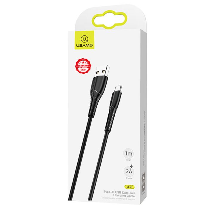 Дата кабель Usams US-SJ366 U35 USB to Type-C (1m)
