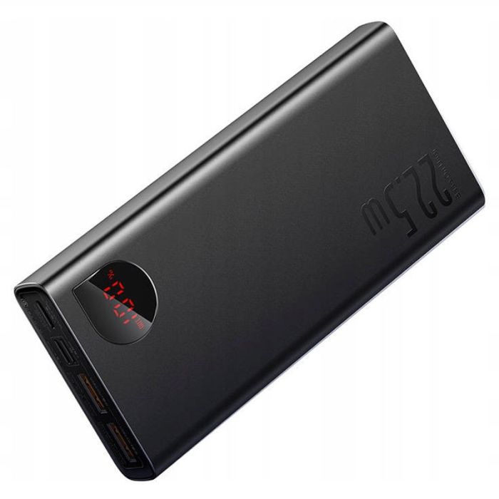 Портативне ЗП Baseus Adaman Metal Digital Display QC 22.5W 20000 mAh (PPAD000101)