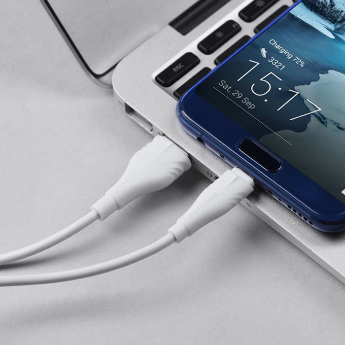 Дата кабель Borofone BX18 Optimal USB to Type-C (1m)