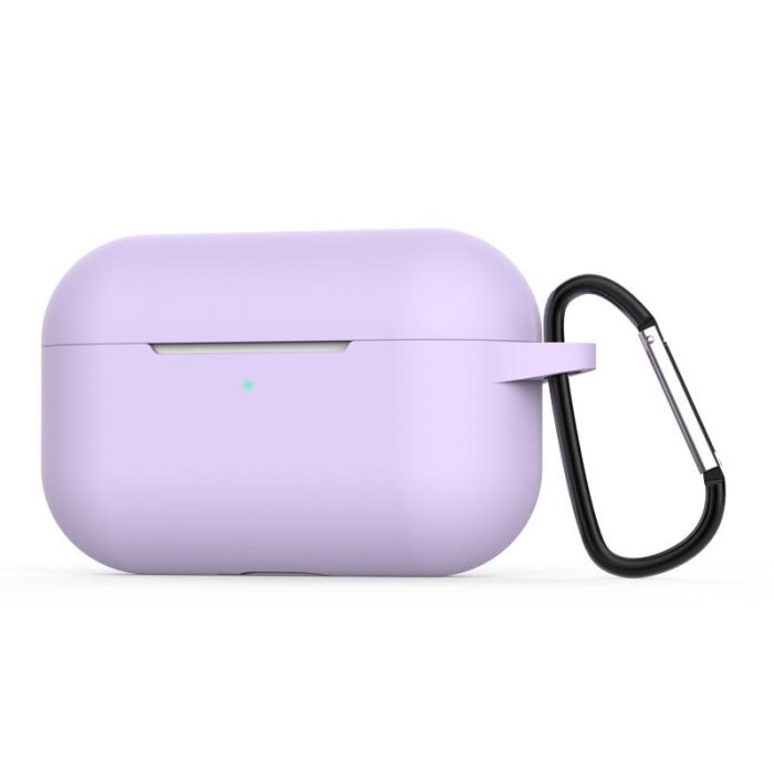 Силіконовий футляр з карабіном для навушників AirPods Pro