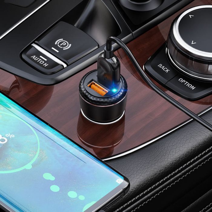 АЗП Borofone BZ17 QC3.0 (2USB/3A)