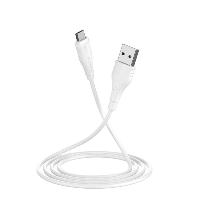 Дата кабель Borofone BX18 Optimal USB to MicroUSB (2m)
